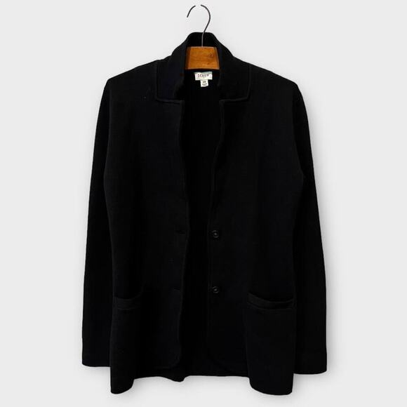 J. Crew Cotton Sweater-blazer Size XS - Picture 4 of 7